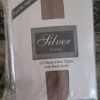 Pack Of 6. Micro Fiber Tights With Back Seam.